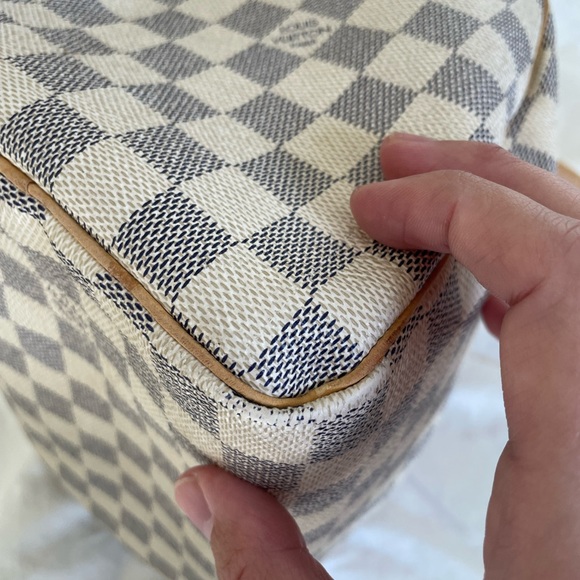 SALE!! ❤️ Authentic Louis Vuitton Speedy 25 damier azur LV - Picture 10 of 16